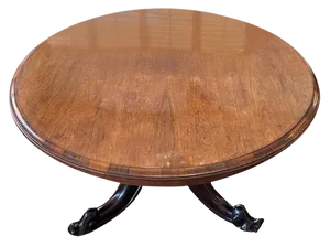 Antique Rosewood Dining Table