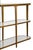 Kenneth Ludwig Chicago Addison Gold & Glass Oval Console Table For Sale - Image 4 of 4