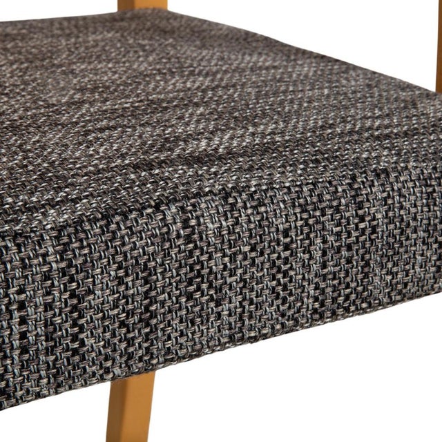 Textile Fabric and Wood Chairs from Thonet, Set of 6 For Sale - Image 7 of 18