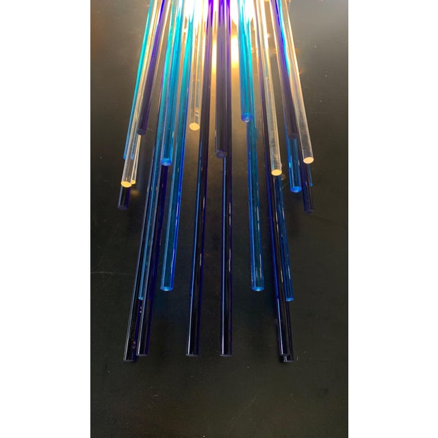 Isola Handmade Murano Glass Wall Lamps, 1970s, Set of 2 For Sale - Image 6 of 10