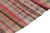 Rug & Kilim’s Oversized Flat Weave Runner in Pink & Colorful Plaid Pattern For Sale In New York - Image 6 of 7