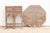 Wood Tree of Life Inlay Folding Side Table For Sale - Image 7 of 9