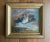 Contemporary 2024 Listed British Artist Oil Painting of Clouds on Winchester Beach, Custom Framed For Sale - Image 3 of 10