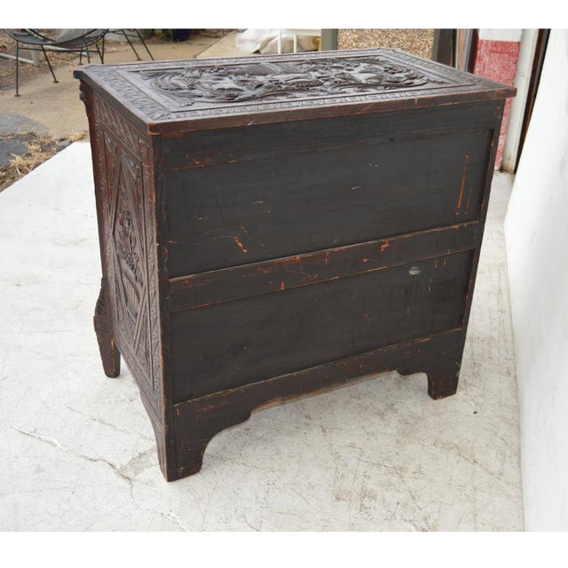 19th Century Italian Carved Dresser For Sale - Image 10 of 11