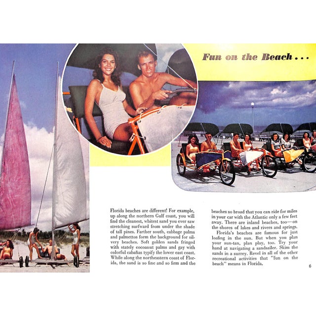 1950s "Florida: The Sunshine State" Book For Sale - Image 4 of 10