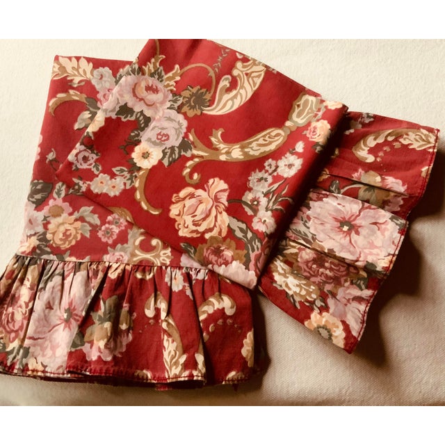 American Vintage Ralph Lauren Pillowcases - Classic American Style in Pure Cotton For Sale - Image 3 of 12
