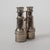 A refined pair of antique opera glasses, dating to circa 1900, likely of French or German origin. Crafted in nickel-plated...