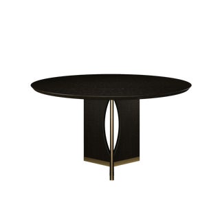 Taylor Round Dining Table by Wood Tailors Club For Sale