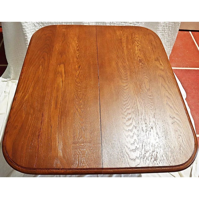 1900s French Country Antique Dining Table For Sale - Image 4 of 11
