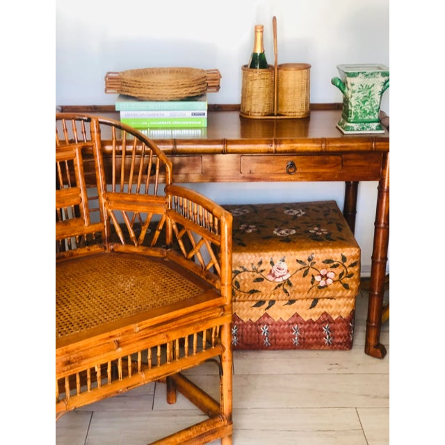 1980s Vintage Rattan Placemats - Set of 6 For Sale In Miami - Image 6 of 13