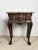 Brown French Louis XV Style Nightstands with Marble Tops, 1940s, Set of 2 For Sale - Image 8 of 16