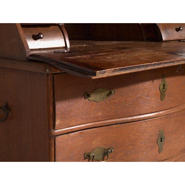 Antique Oak Bookcase, Central Europe, 1850 For Sale - Image 14 of 18