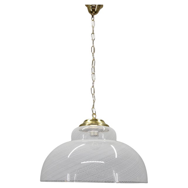 Murano Glass Pendant Lamp, 1970s For Sale