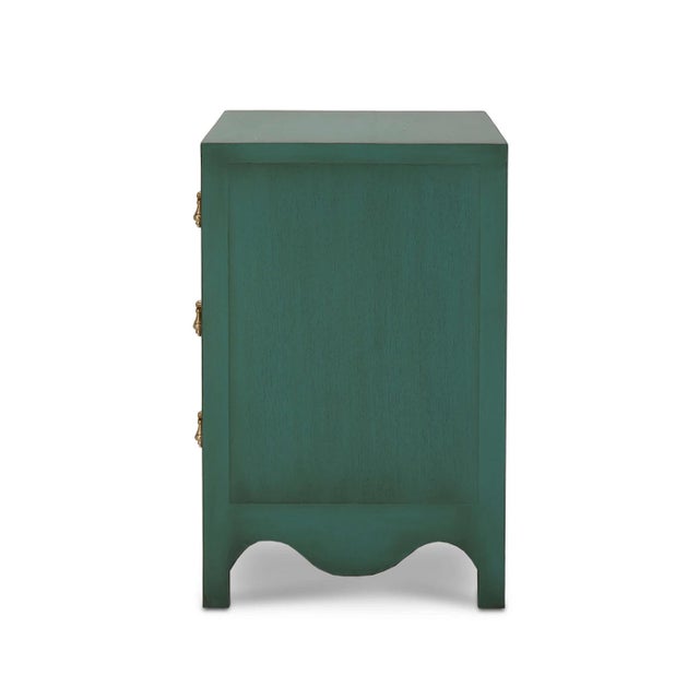 Green Bedside Chest For Sale - Image 4 of 8
