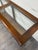 Brown Vintage Mid Century Traditional Walnut Console Table Hall Table For Sale - Image 8 of 13