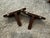Vintage Half-Moon Wall Shelves, Pair For Sale In New York - Image 6 of 10