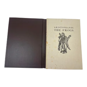 The Frogs by Aristophanes Hardcover in Slipcase Signed and Numbered Ltd Ed. 1937