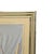 Gold 1970s Steve Wiener for Academy Arts Screen-Printed Cattail Mirror, Gold Frame For Sale - Image 8 of 12
