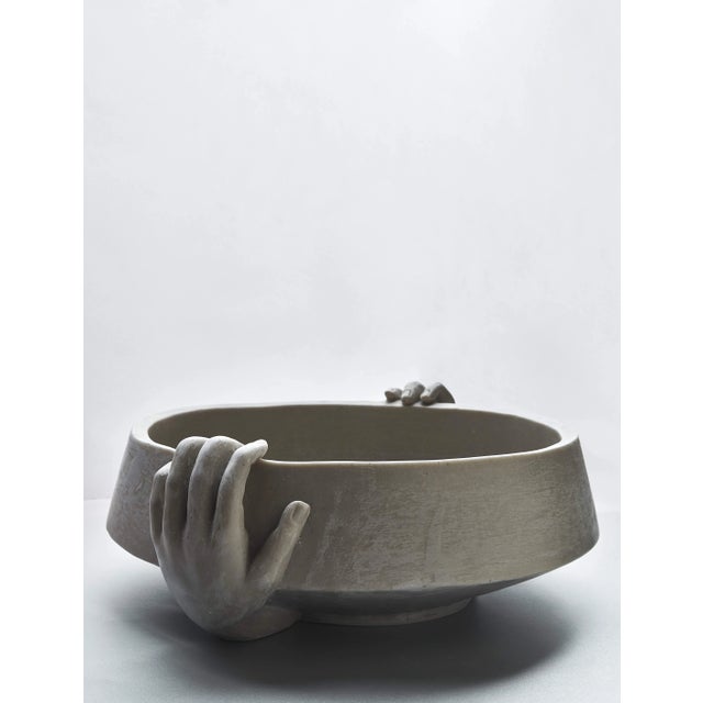 Figurative Le Mani Bowl by Marcela Cure For Sale - Image 3 of 3