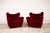 Set of Velvet Armchairs in the style of Guglielmo Ulrich, 1950s For Sale - Image 11 of 11