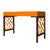 Chippendale Writing Desk - Orange For Sale In West Palm - Image 6 of 9