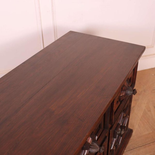 Spanish Brutalist Sideboard, 1970s For Sale - Image 10 of 11