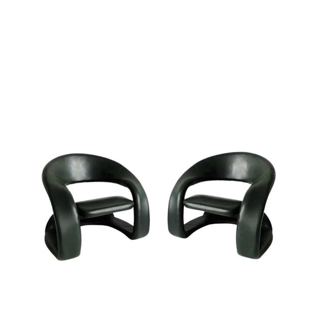 Vintage Jaymar Sculptural Chairs After Louis Durot & Pierre Paulin - A Pair For Sale In Dallas - Image 6 of 13