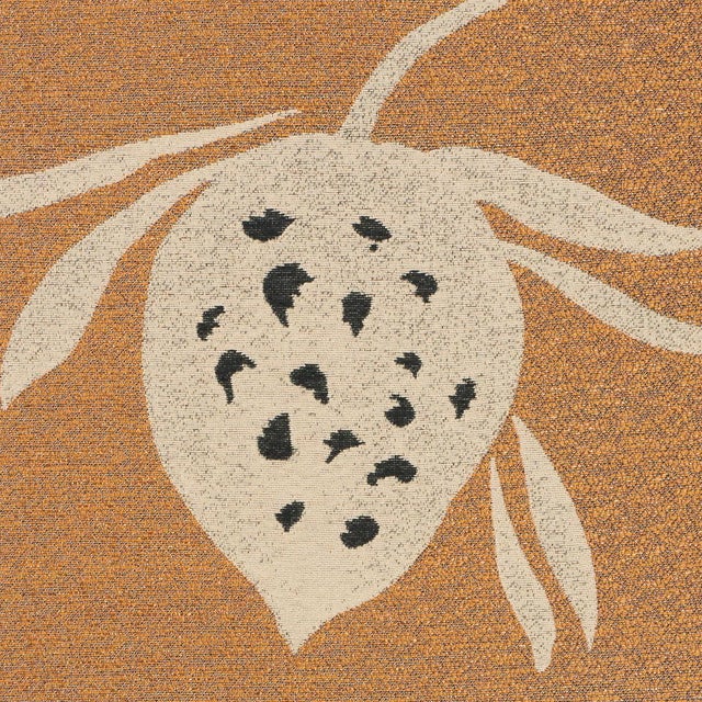 Traditional Sample - Schumacher High Line Fabric In Cuivre For Sale - Image 3 of 6