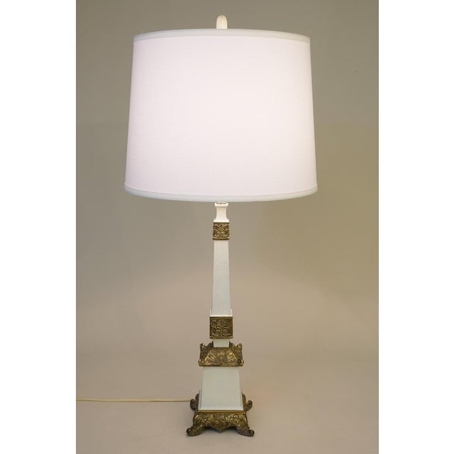 1960s 1960's Westwood Regency Brass Table Lamp For Sale - Image 5 of 10