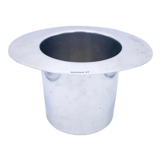 1970s Vintage French Kate Spade Top Hat “Bottoms Up” Ice Bucket For Sale