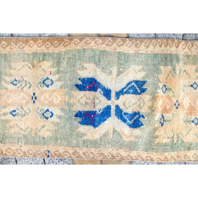 Vintage Anatolian Muted Nomadic Rug For Sale - Image 4 of 6