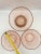 Vintage French Pink Glass Bowls- Set of 3 For Sale - Image 9 of 13