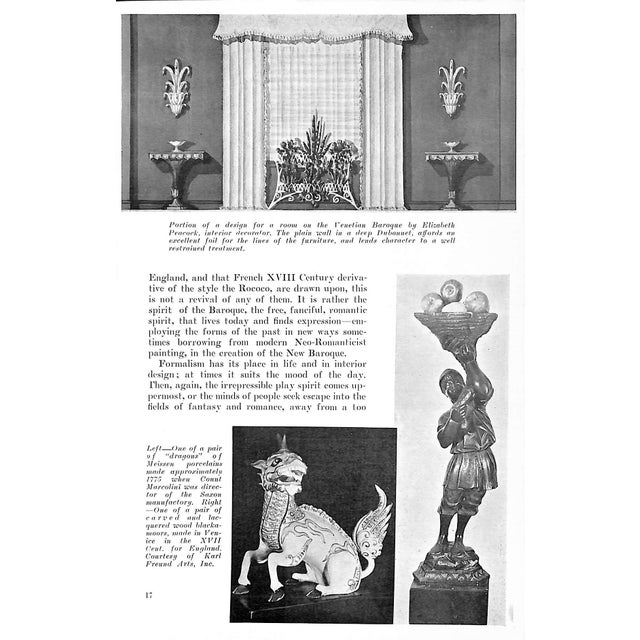 White Interior Decorator February 1938 For Sale - Image 8 of 9