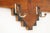 1920s Vintage Dutch Art Deco Amsterdam School Coat Rack in Oak, 1920 For Sale - Image 5 of 8