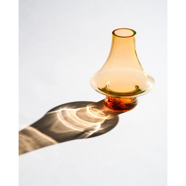 Vintage UV-Reactive Glass Vases by Cari Zalloni for WMF, 1970s, Set of 2 For Sale - Image 12 of 18