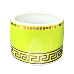 Napkin Ring in Green by Versace for Rosenthal, 2003