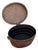 19th Century Rare Late Victorian Bent Oak Keepsake Storage Box With & Cane Lid For Sale