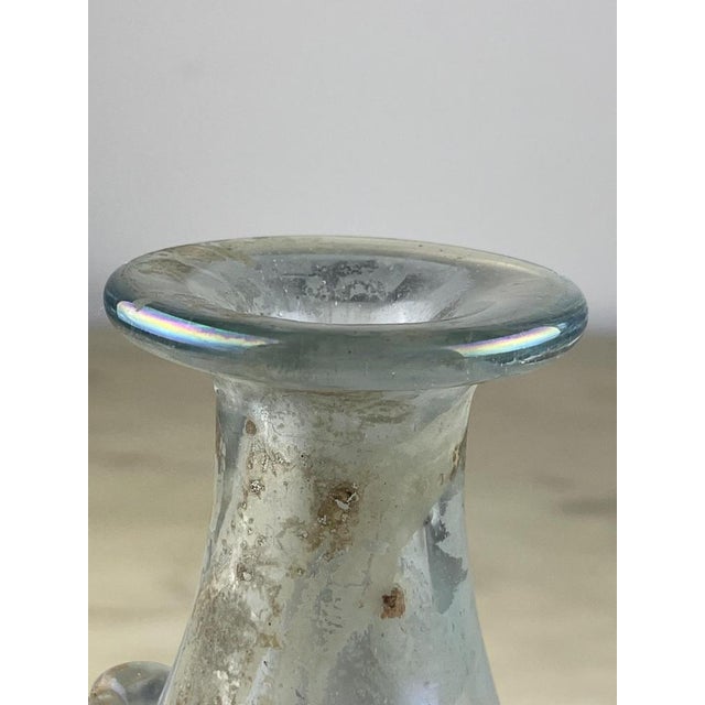 Oppalescent Murano Glass Amphora attributed to Archimedes Seguso, Italy, 1940s For Sale - Image 11 of 15