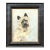 Vintage Boho Original Dog Portrait on Canvas For Sale