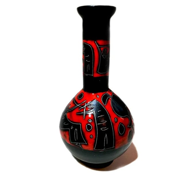 Vintage Vase by Gianni Tosin for Etruria arte For Sale - Image 9 of 10