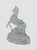 Vintage Cristal d'Arques Paris, France 24% Lead Crystal Rearing Horse Figurine on Frosted Oval Base For Sale In Washington DC - Image 6 of 12