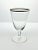 1960s 1960s Vintage Mid-Century Modern Minimalist 6 Gold Rim Crystal Iced Tea Glasses - Set of 6 For Sale - Image 5 of 6