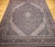 Exuding sophistication and exceptional craftsmanship, this near-square vintage Persian Tabriz Mahi rug is a rare find—both...