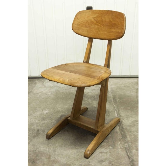 School Chair from Hohenloher Schulmöbel Turngerätefabrik, 1890s For Sale - Image 16 of 16