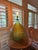 Vintage Hand-Blown Green Glass Demijohn Table Lamp For Sale - Image 4 of 4