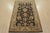 Farmhouse Agra Rug 4’2” X 6’3” Black Wool Hand-Knotted Oriental Carpet For Sale - Image 3 of 13