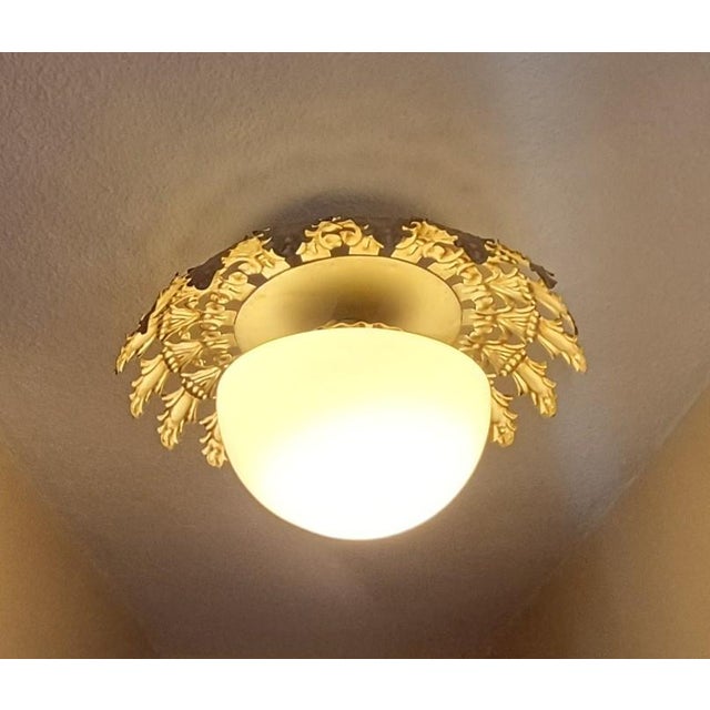 1960s Sun Ceiling Lamp, 1960s For Sale - Image 5 of 7