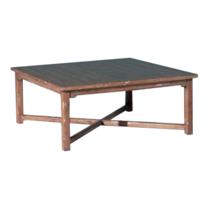 Attribiuted Bausman & Company Fine Bench-Made Alder Coffee Table