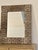 Vintage Handcrafted Embossed Tin Ceiling Tile Wall Mirror/Antique Patina 22.5”x28.25” For Sale - Image 4 of 8