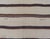 Tribal Turkish Vintage Kilim Rug Ivory Brown Striped Anatolian Flatweave Wool For Sale - Image 3 of 12